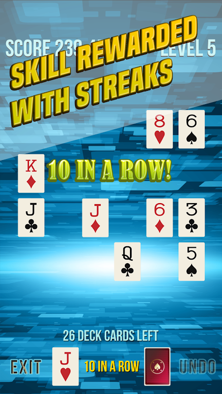 Pyramid Solitaire Supreme屏幕截圖3
