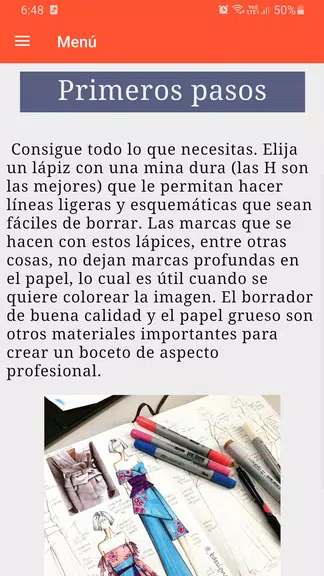 Curso de diseño de moda screenshot 1