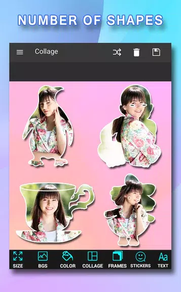 Pic Frames Collage应用截图第2张