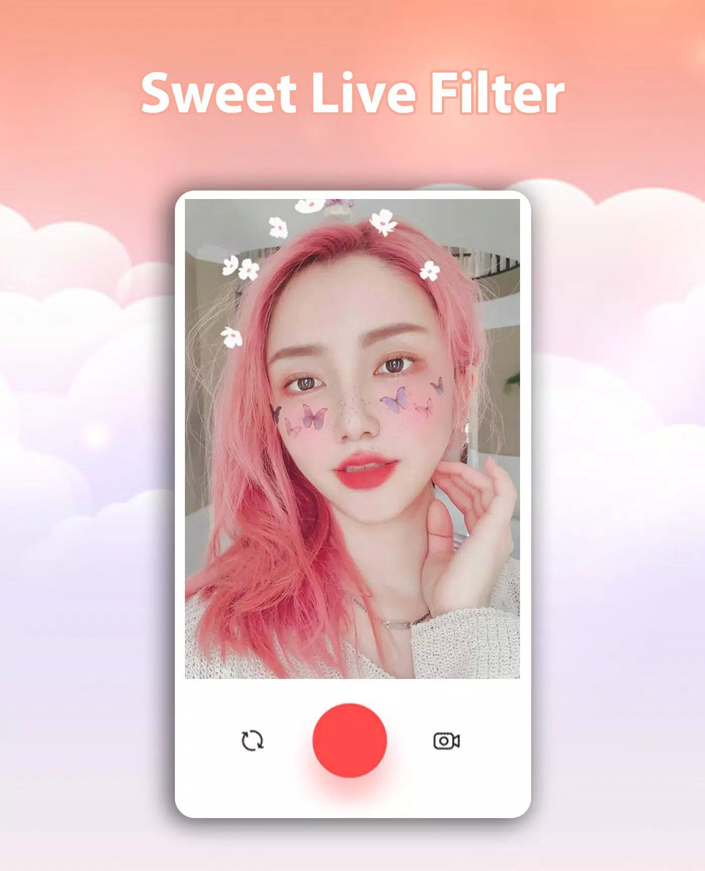 Sweet Live Filter ကိုဖန်သားပြင်3