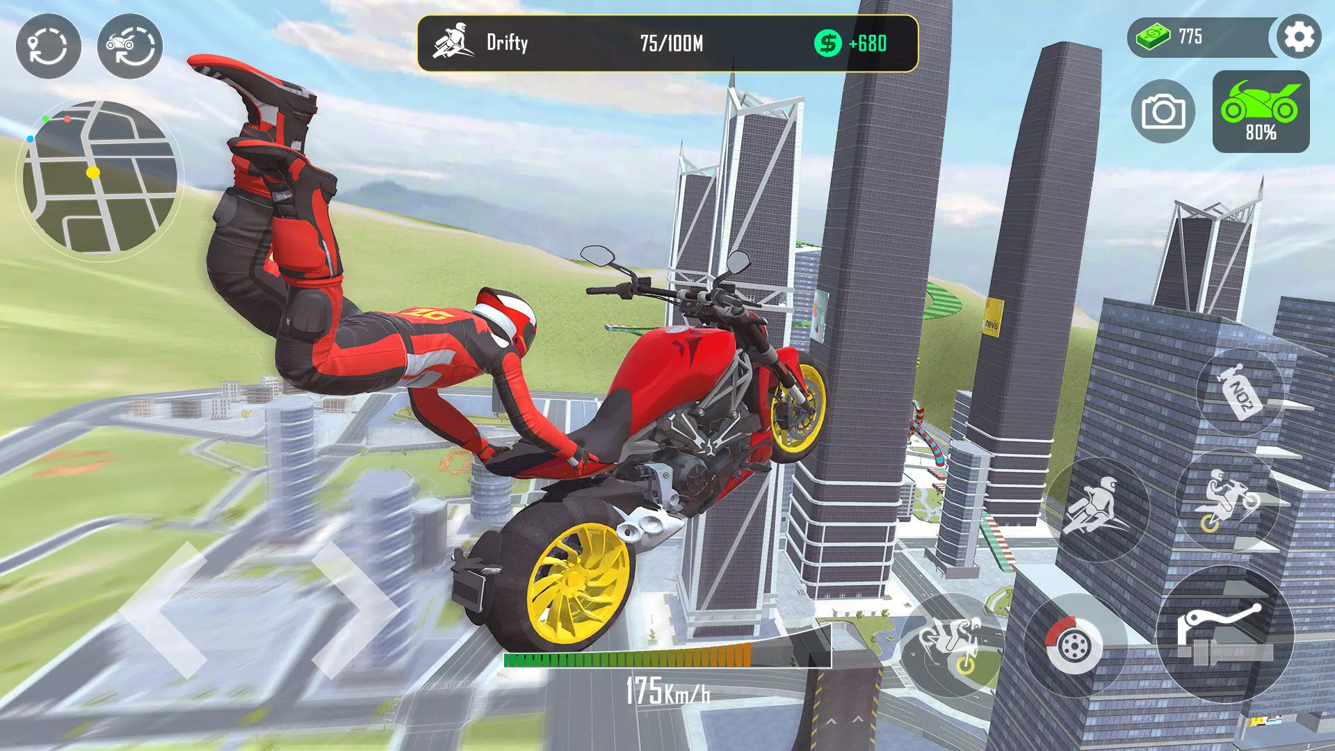 GT Moto Stunt 3D 스크린샷 0