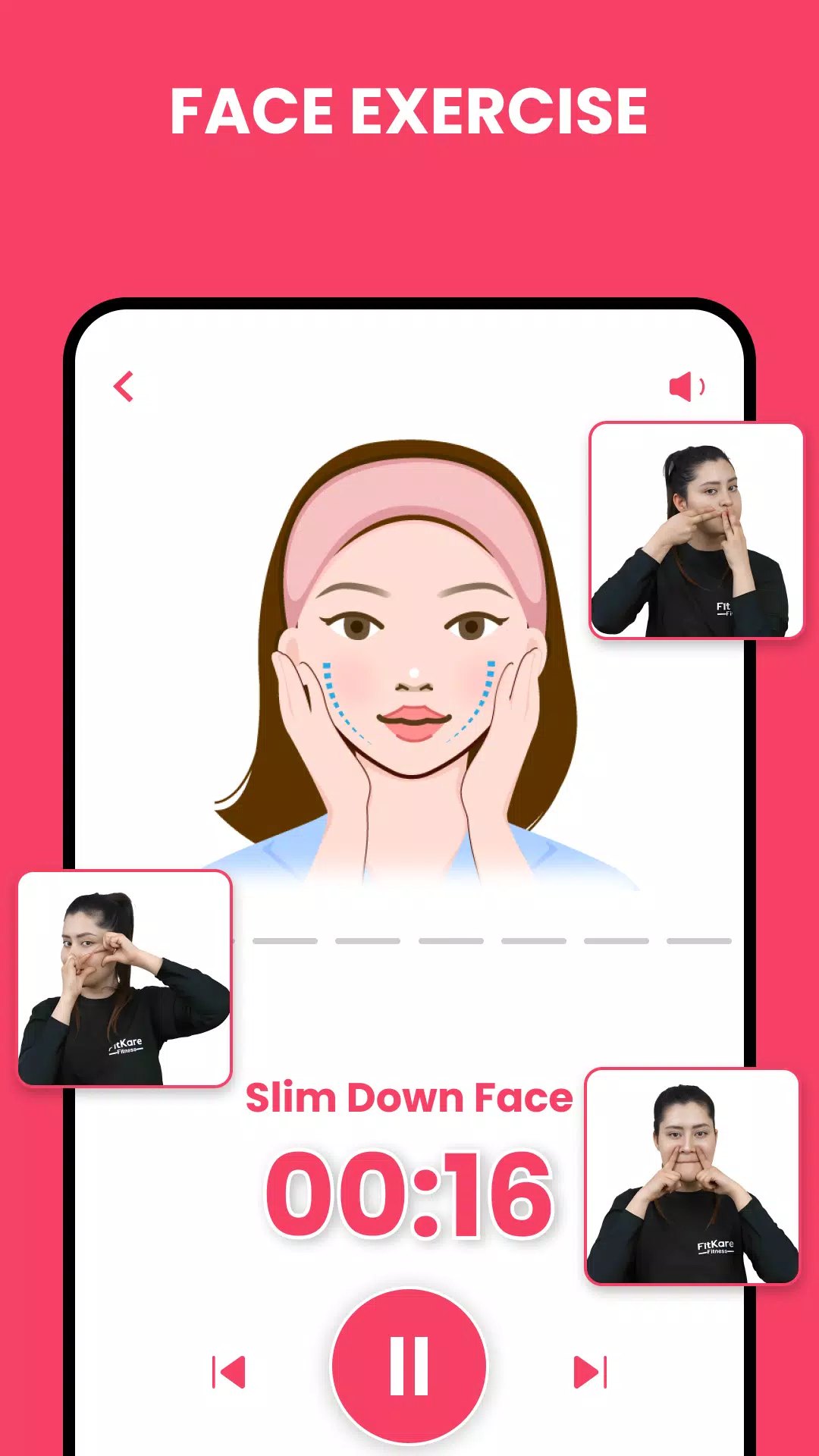 ภาพหน้าจอ Face Yoga 3