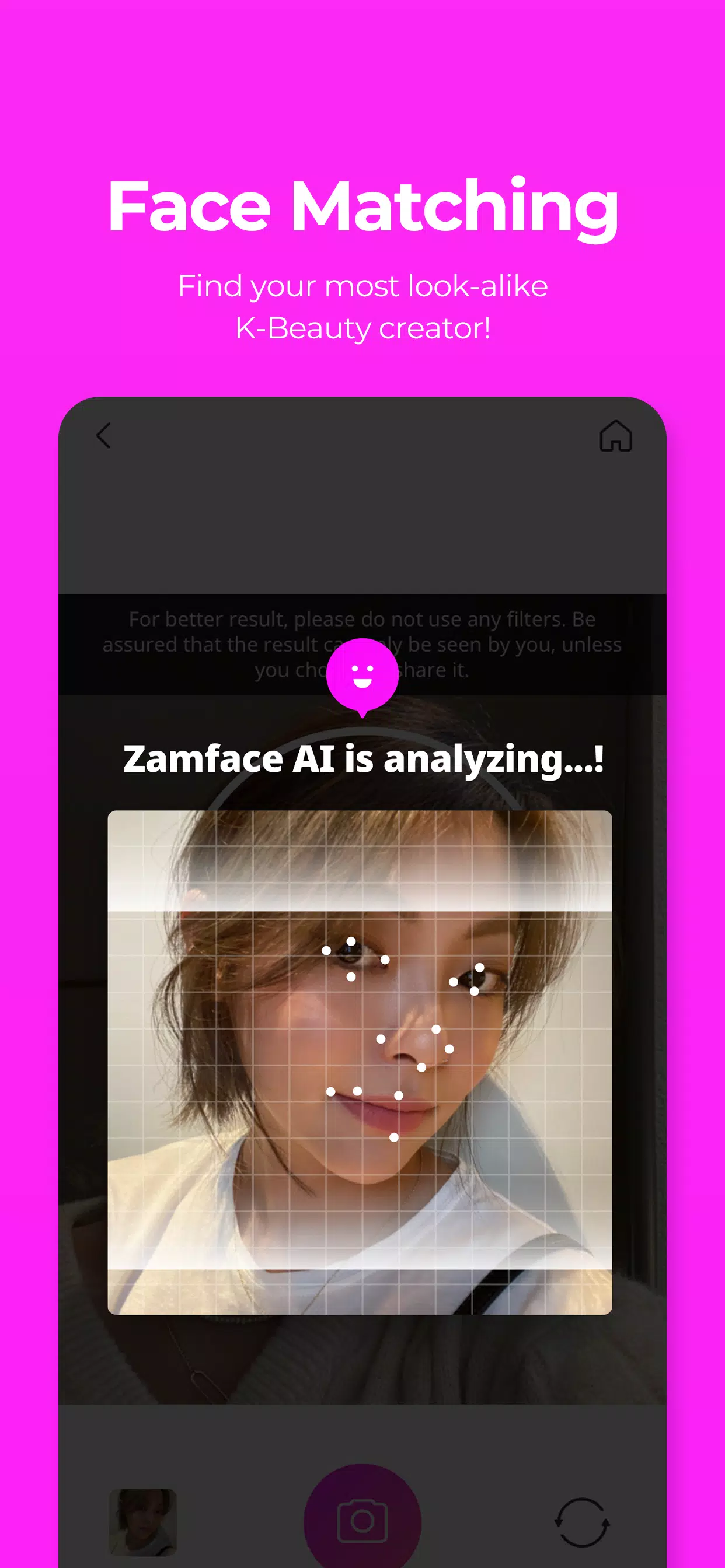 Screenshot zamface- your makeup guide! 3