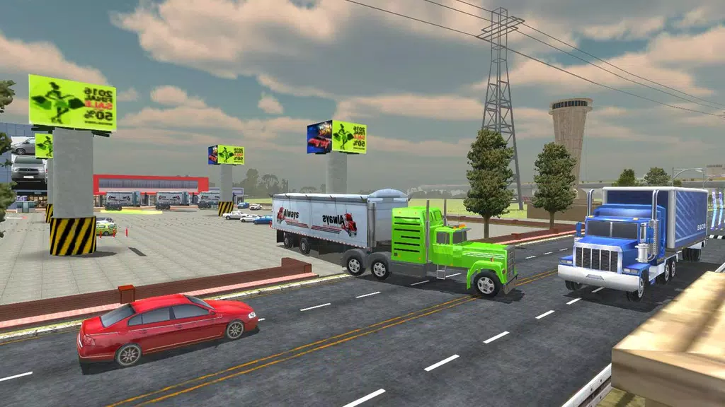 Highway Cargo Truck Simulator capture d’écran 1