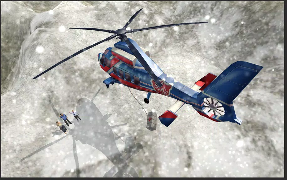 Helicopter Hill Rescue ảnh chụp màn hình 1