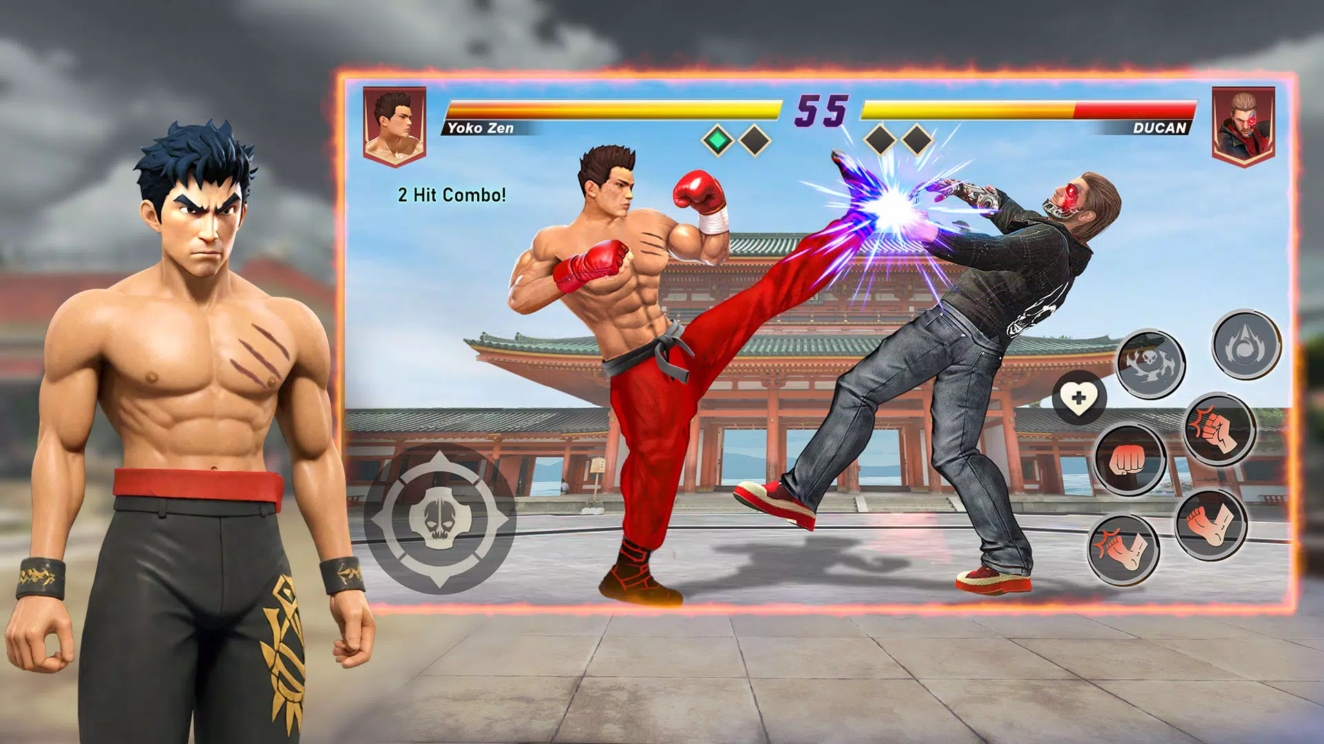 Karate Legends: Fighting Games ekran görüntüsü 0