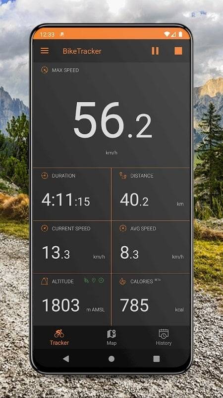 Bike Tracker: Cycling & more Screenshot 0