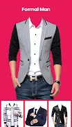 Smarty Men Jacket Photo Editor स्क्रीनशॉट 0