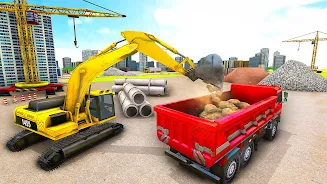 City Construction Truck Games capture d’écran 2