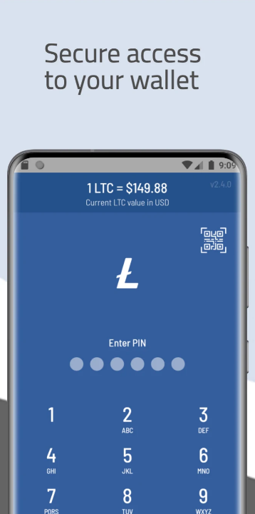 Litewallet Tangkapan skrin 3