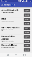 Screenshot Device Id for Android 0