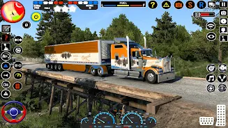 US Cargo Truck Simulator Game экрана 2