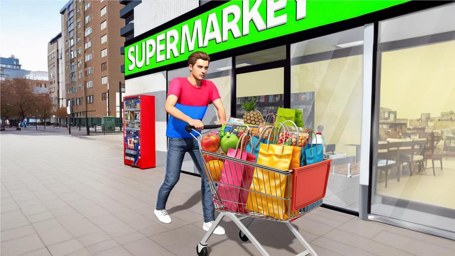 Supermarket Factory Simulator屏幕截圖0