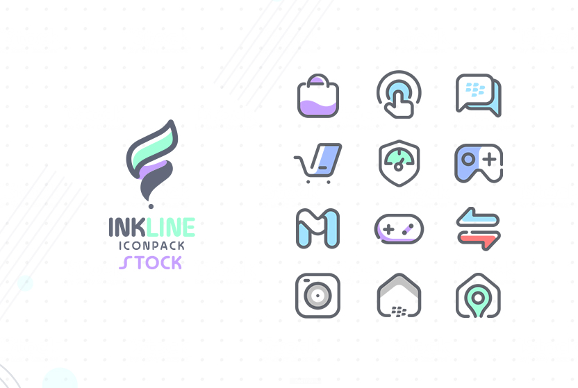 InkLine Icon Pack Mod screenshot 3