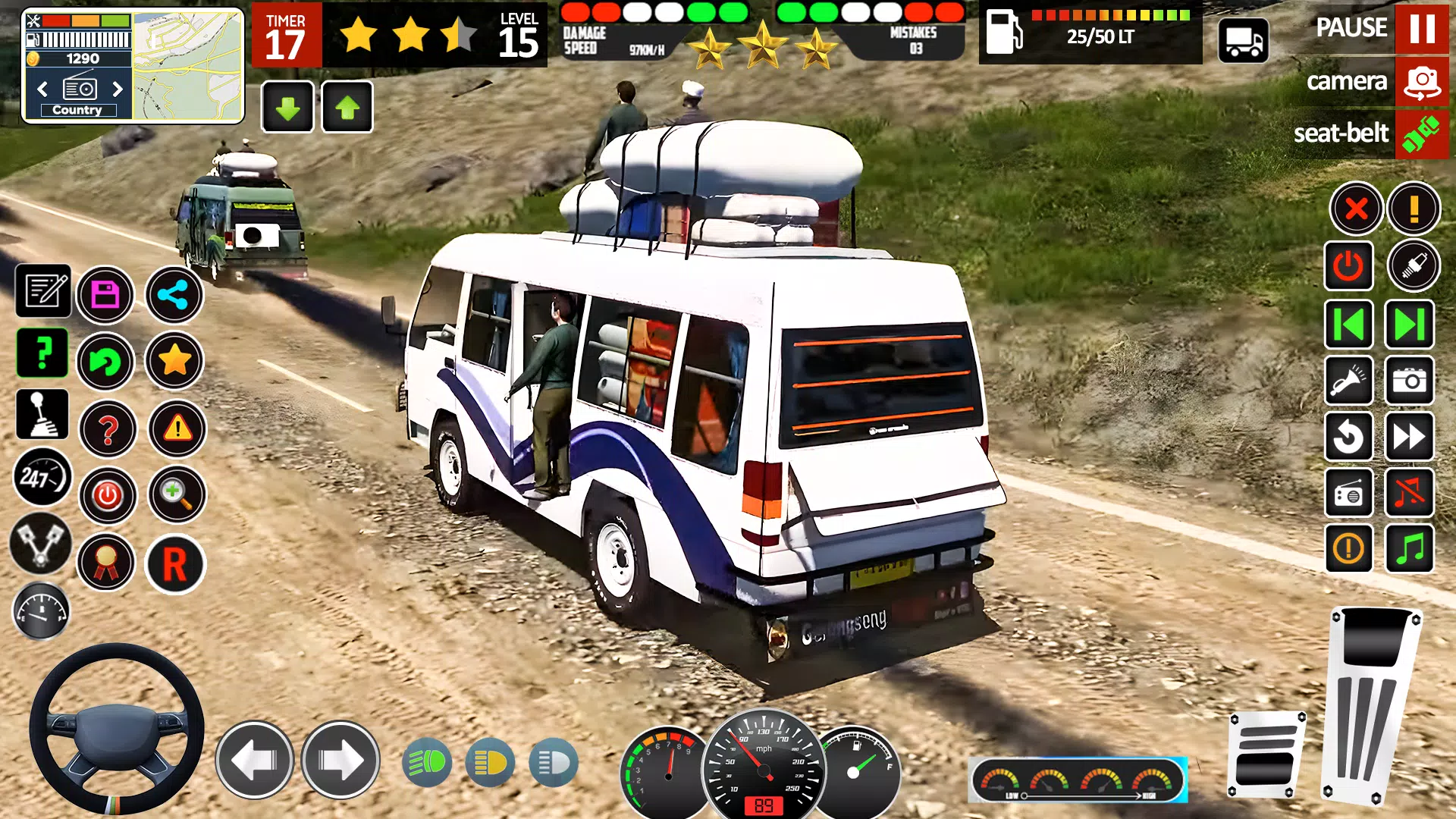 Mini Bus Game: Bus Driving 3D স্ক্রিনশট 0