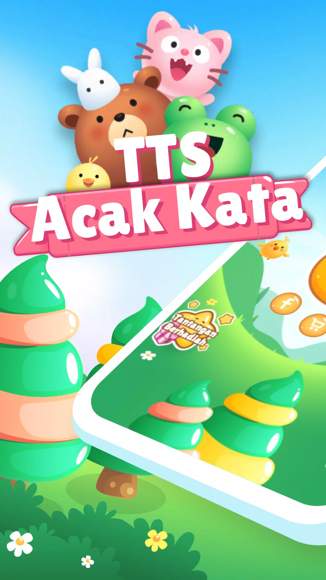 ภาพหน้าจอ Acak Kata - Teka Teki Silang 0