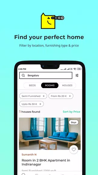 Nestaway-Rent a House/Room/Bed zrzut ekranu 1