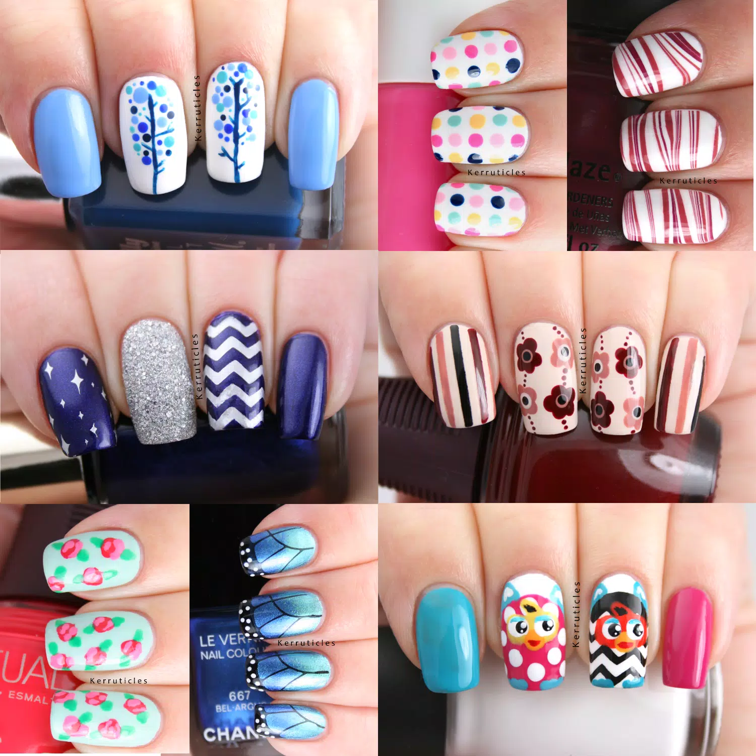 Screenshot Nail Art: Designs 2