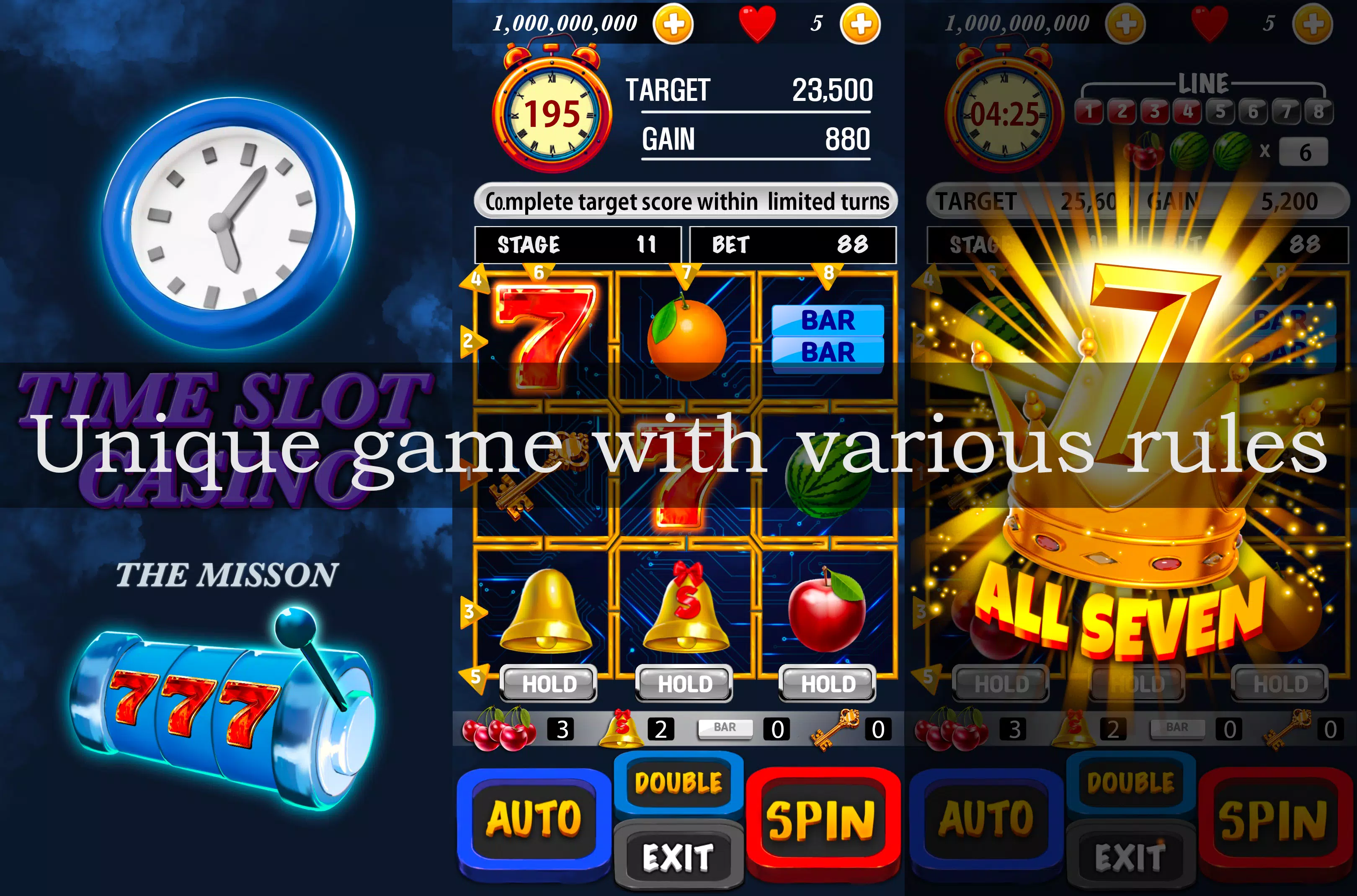 Time slot Casino : The Mission Schermafbeelding 0