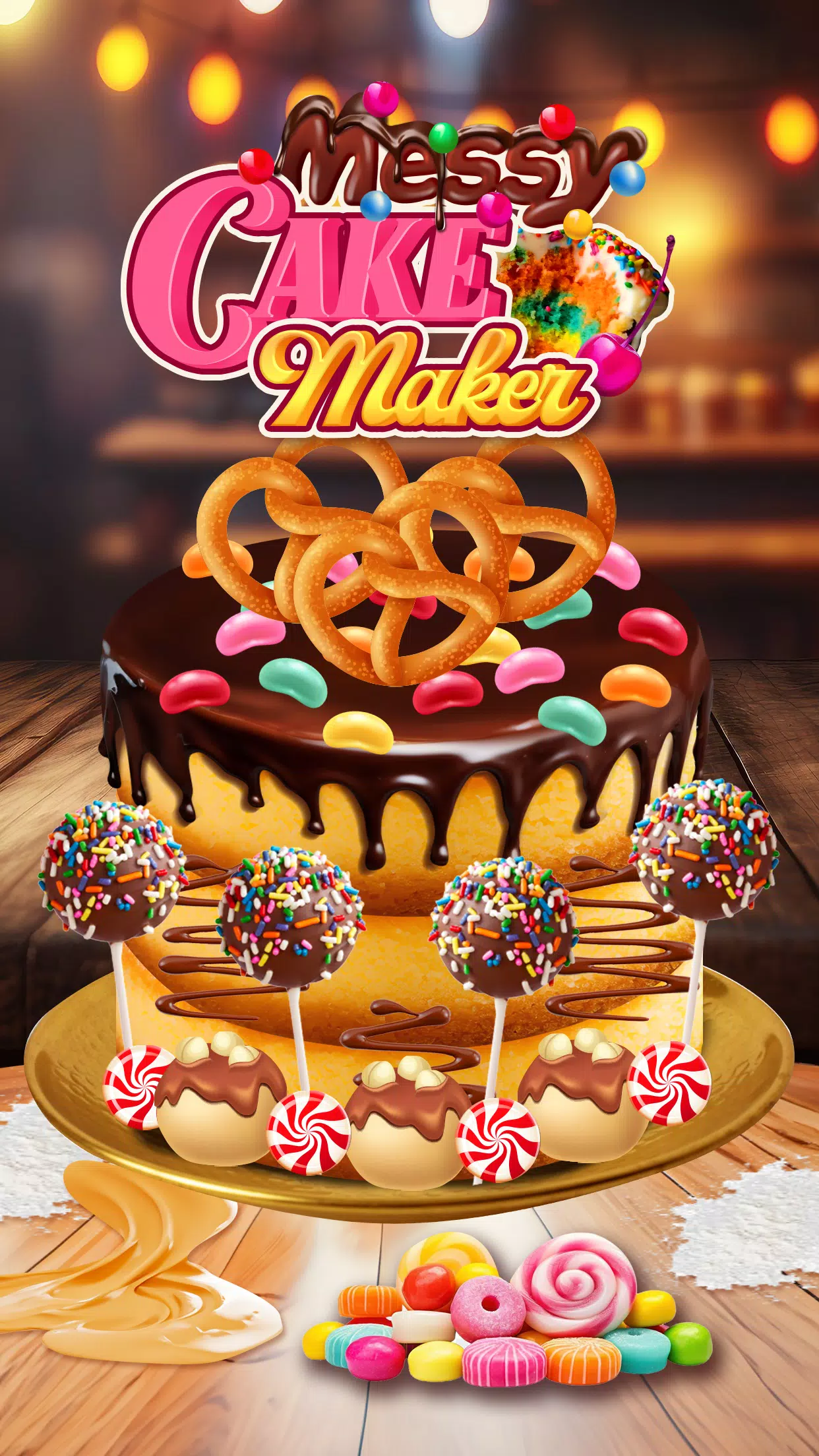 Messy Cake Maker captura de pantalla 3