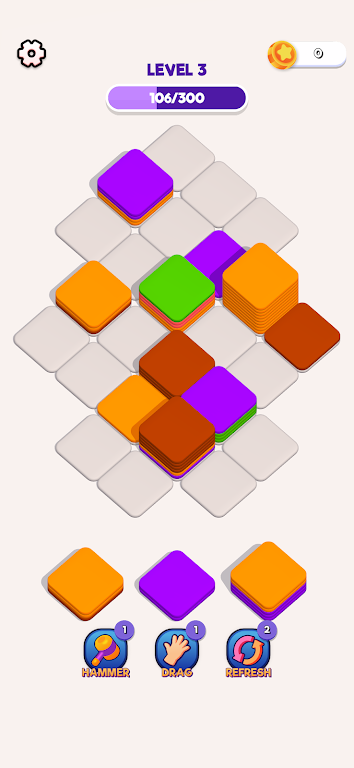 Block Sort 3D - ASMR Tile Sort capture d’écran 3