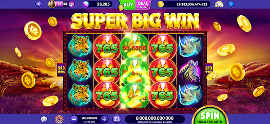 Club Vegas Slots Casino Games Mod ekran görüntüsü 0