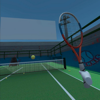 Screenshot Tennis Practice 1