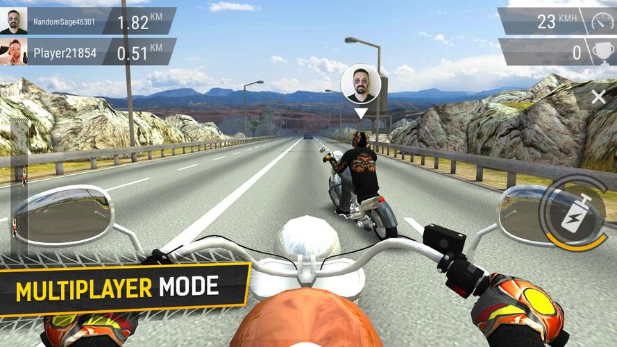 Moto Racing 3D экрана 0
