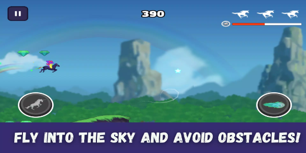 Unicorn Dash : Horse Attack screenshot 2