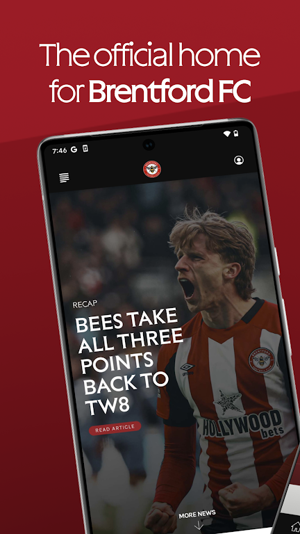 Brentford FC Official स्क्रीनशॉट 0
