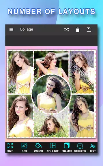 Pic Frames Collage应用截图第1张