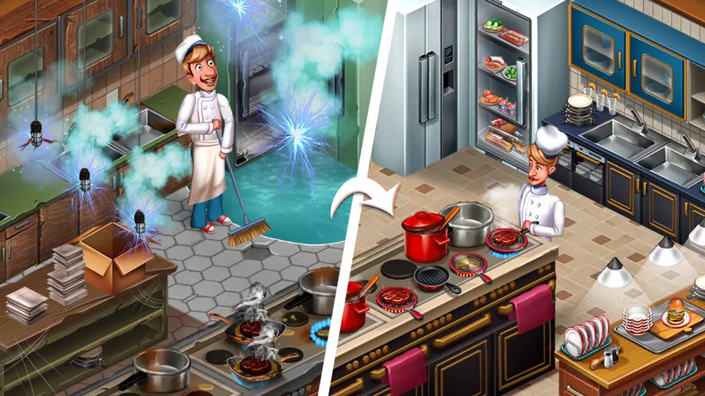 Cooking Team: Cooking Games zrzut ekranu 3