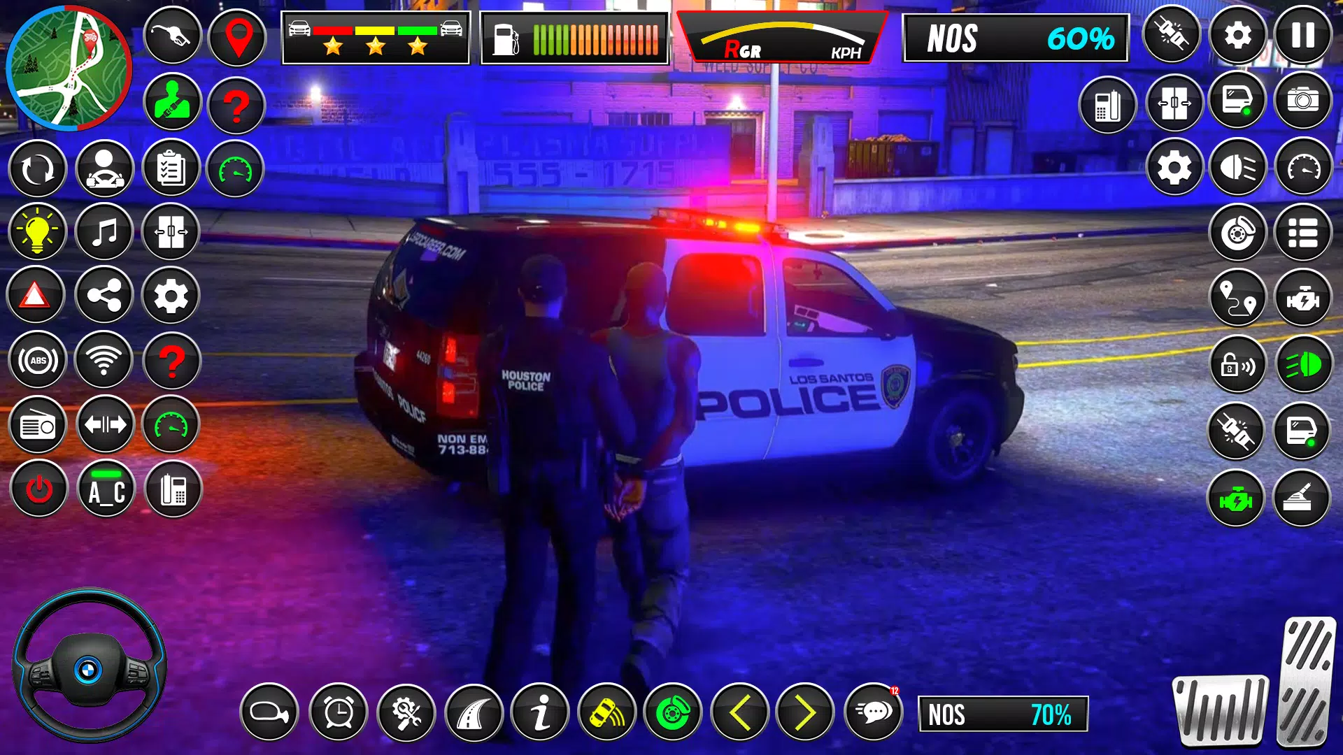 US Police Car Chase Car Game screenshot 3