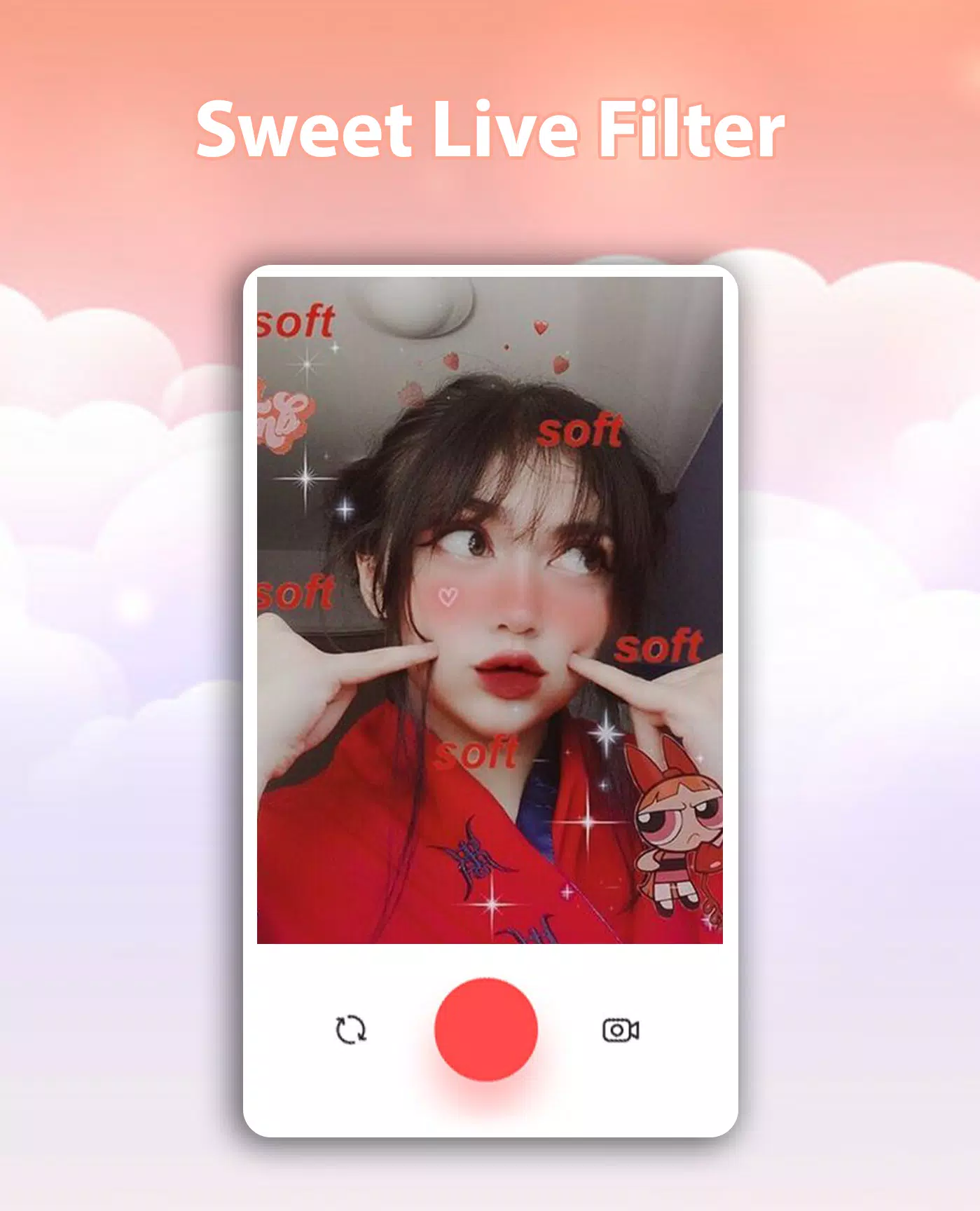 Sweet Live Filter ကိုဖန်သားပြင်0