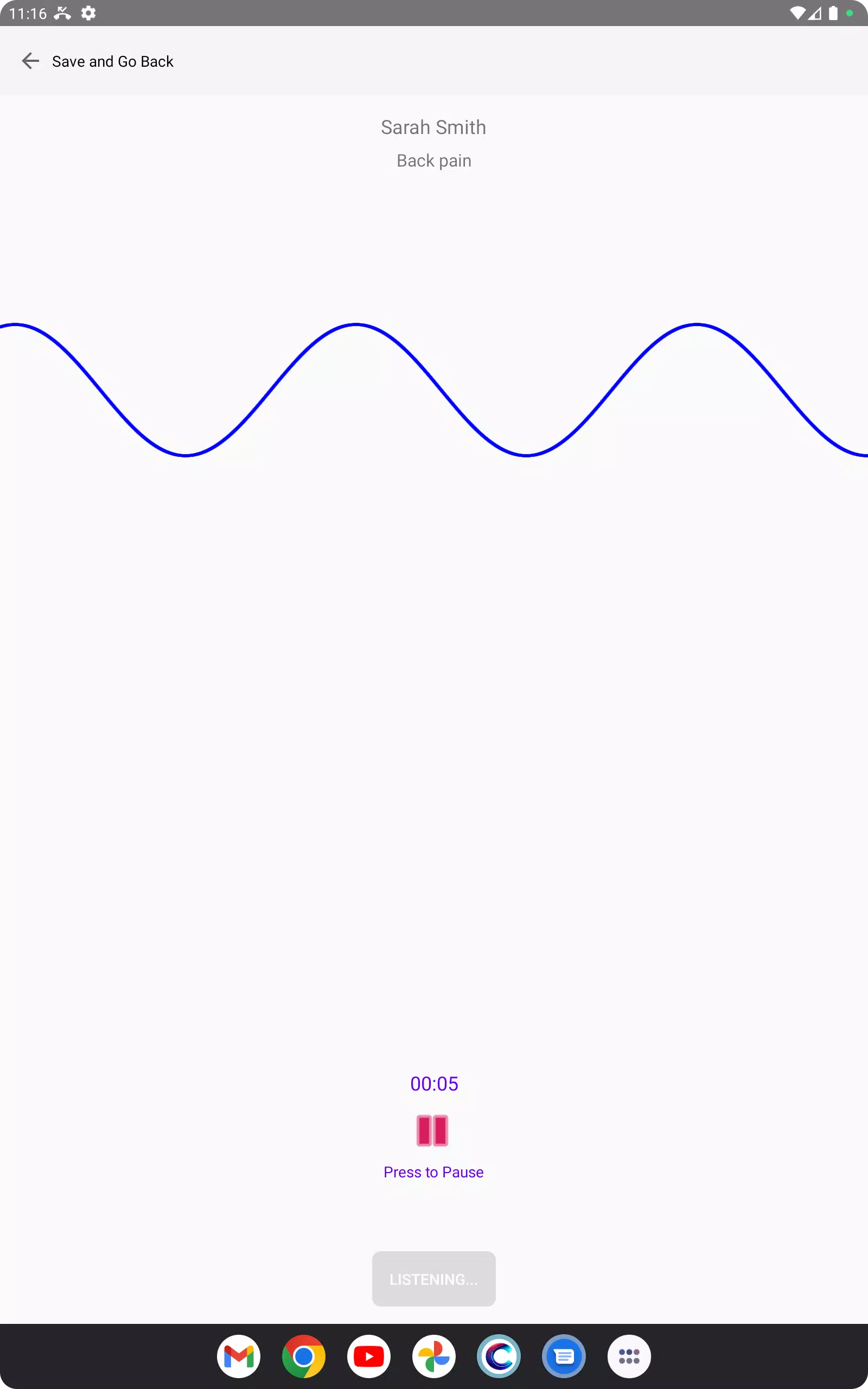 Screenshot Cleo Health 3