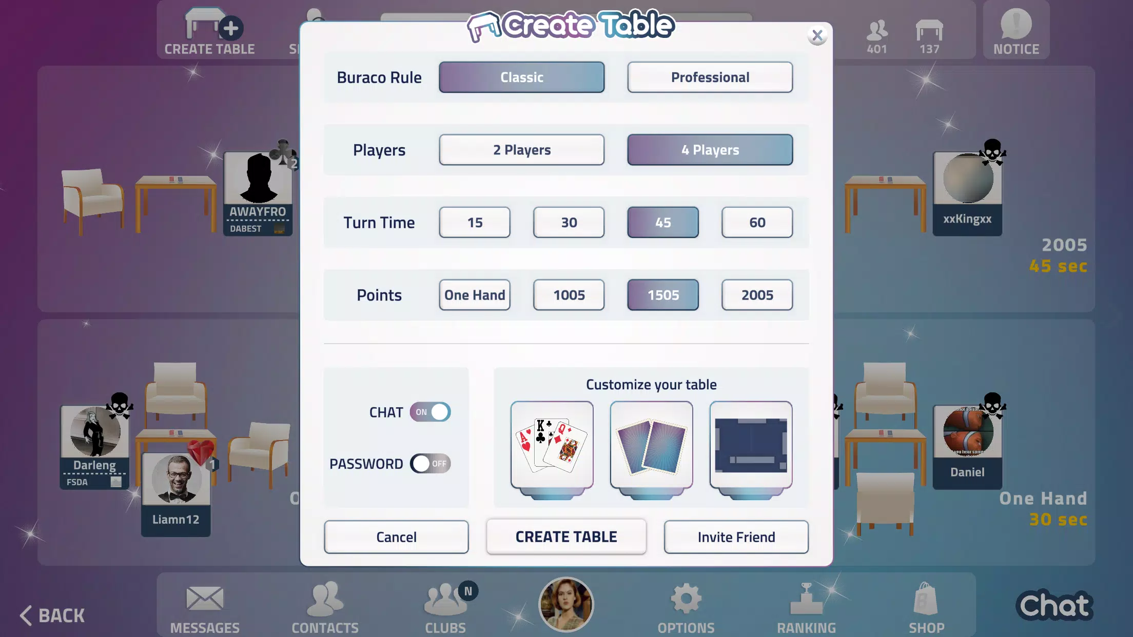 Buraco Plus屏幕截圖2