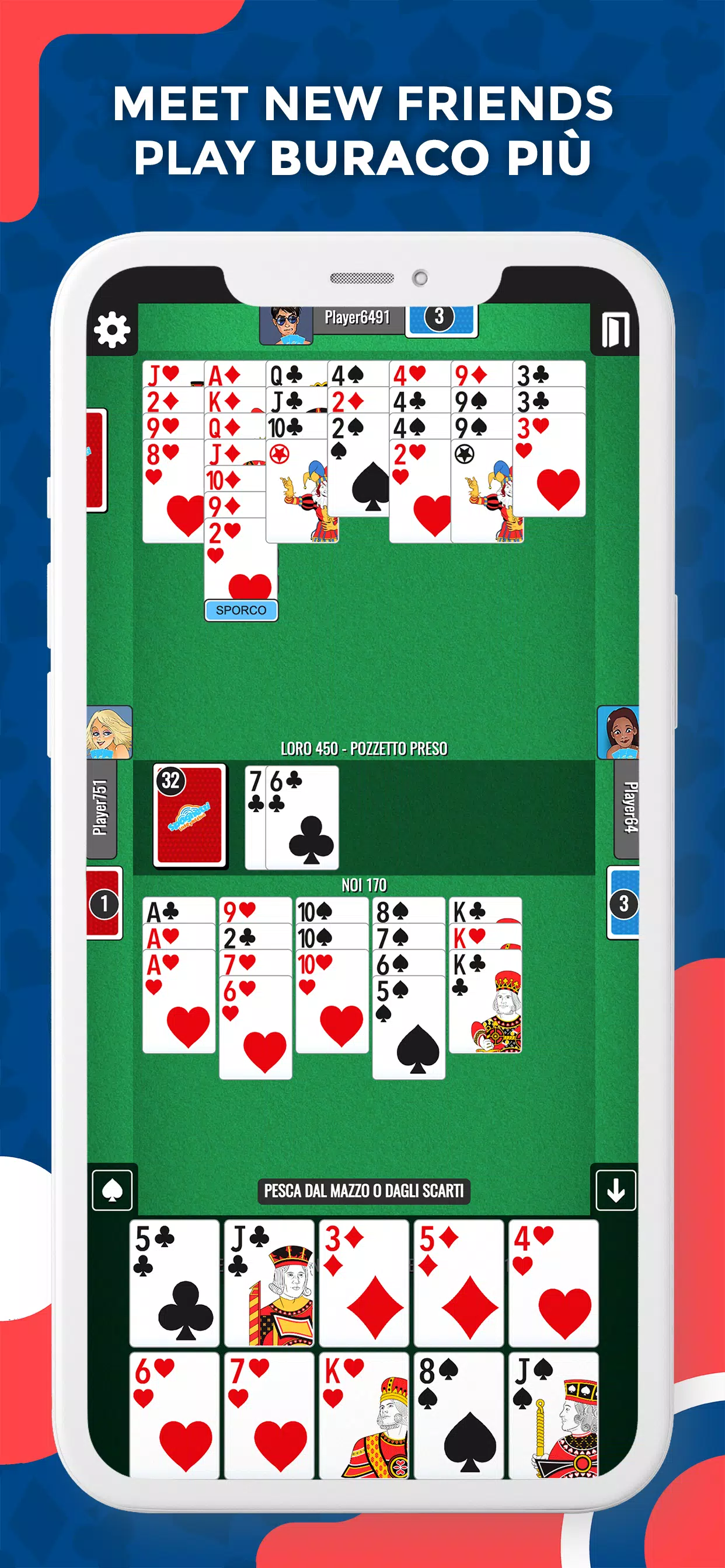 Burraco Più – Card games screenshot 2