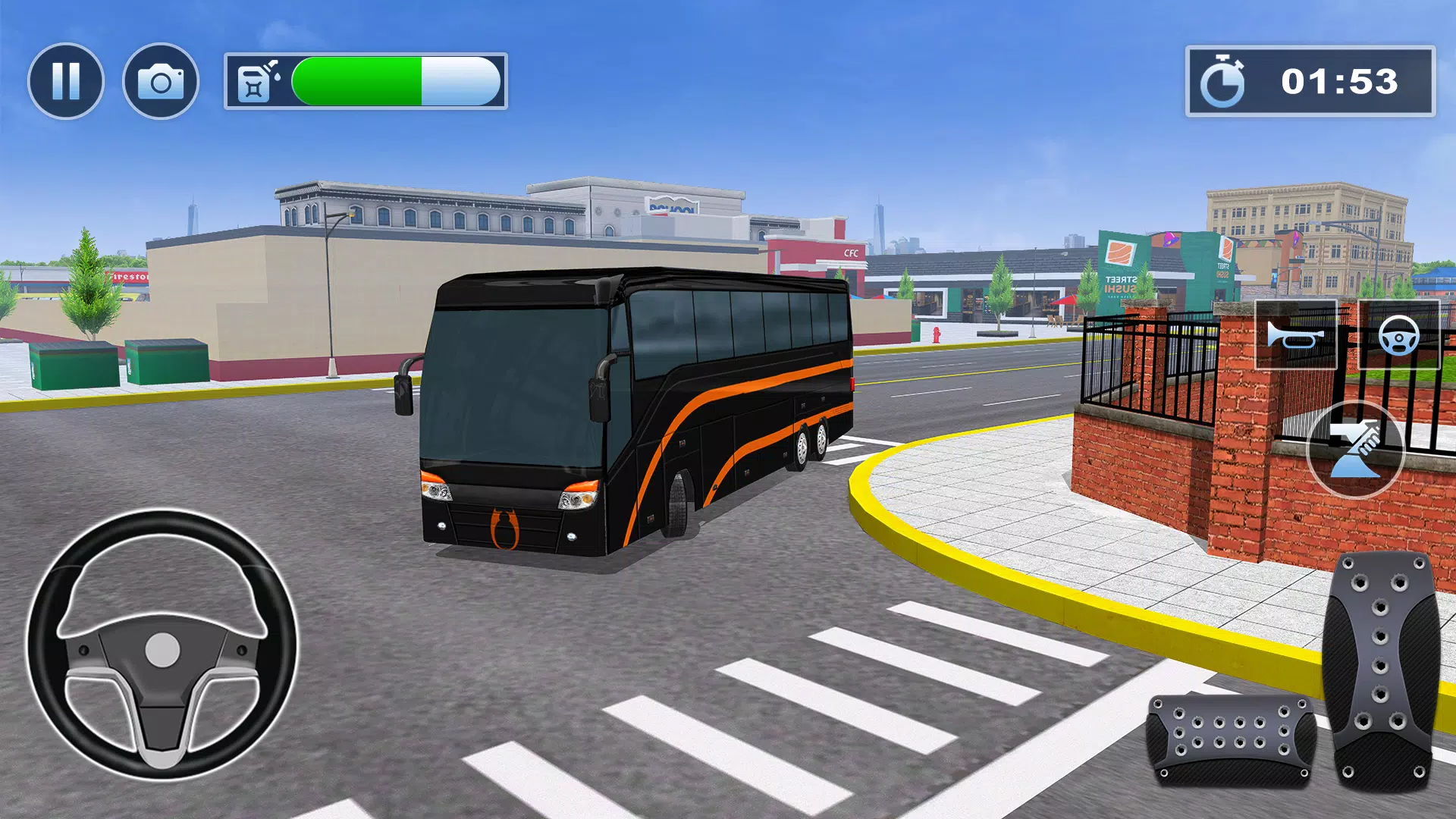 Bus Simulator : 3D Bus Games স্ক্রিনশট 2