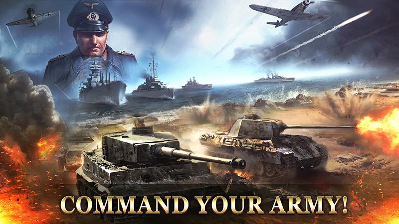 WW2: World War Strategy Games ảnh chụp màn hình 1