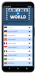 Anime World - Online Stream Captura de tela 1