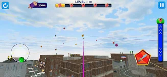 ภาพหน้าจอ Indian Kite Flying 3D 1