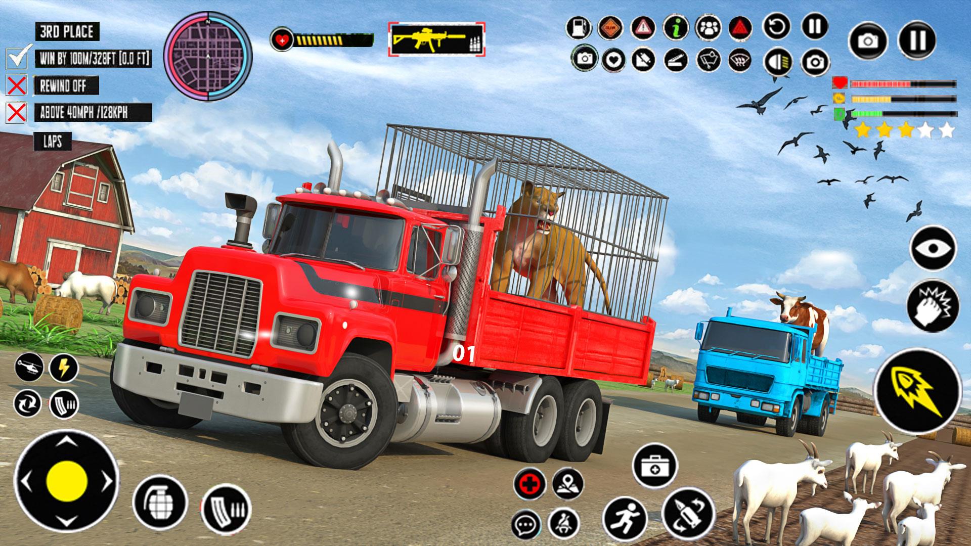 Schermata Animals Transport Truck Games 0