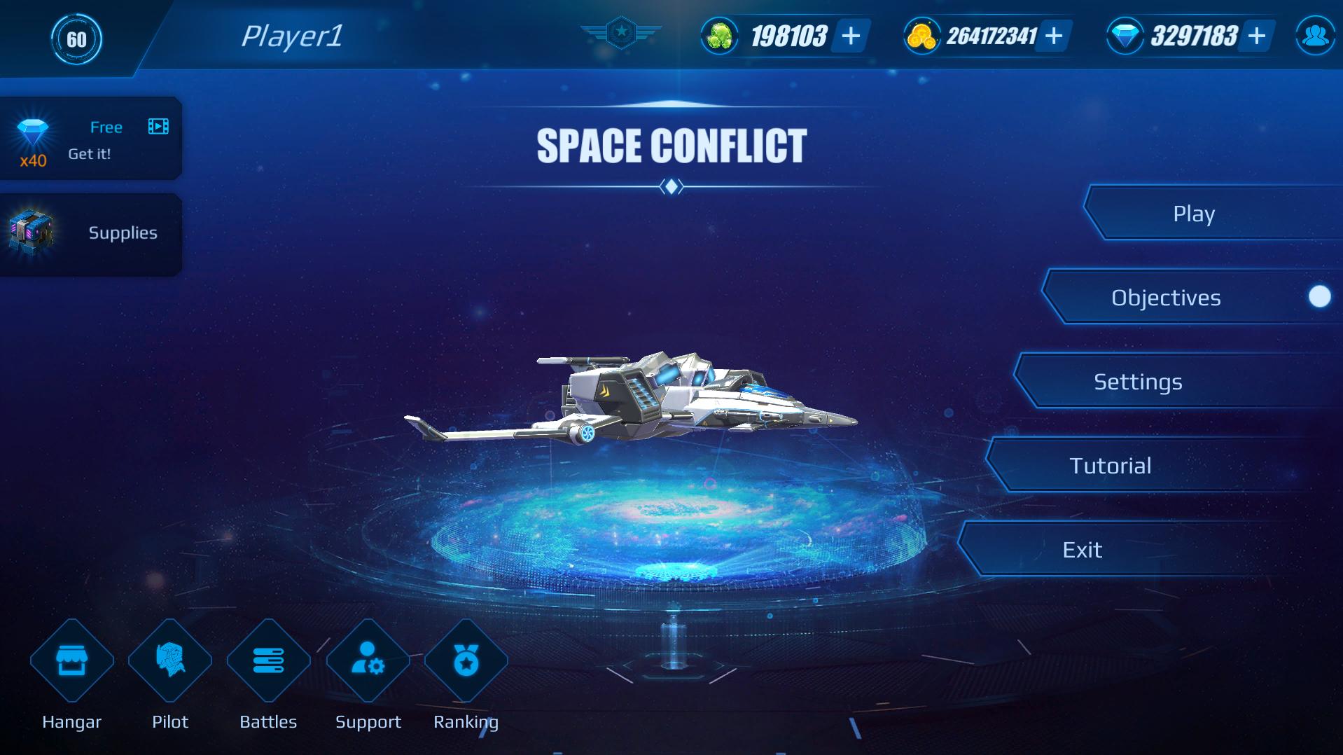 Space Conflict 스크린샷 0