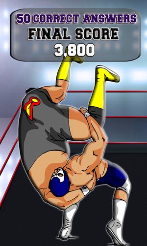Wrestling Body Slams Pro Quizスクリーンショット3