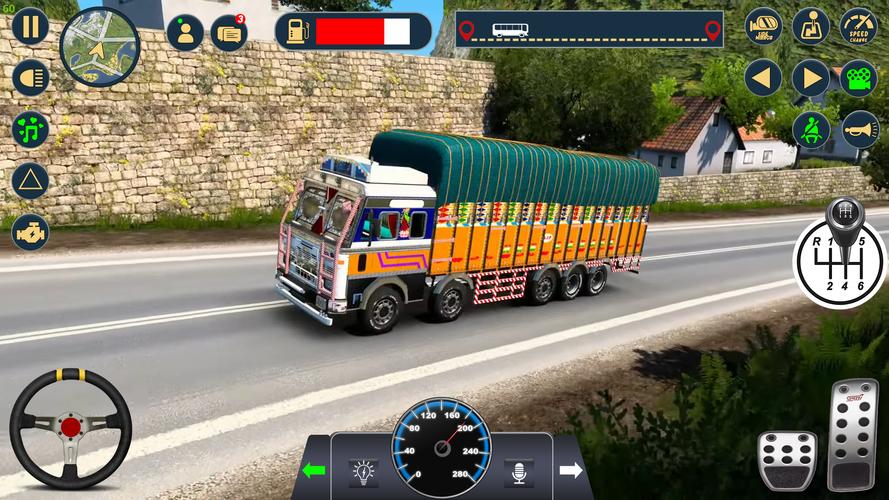 Indian Truck Drive Lorry Gamesスクリーンショット1