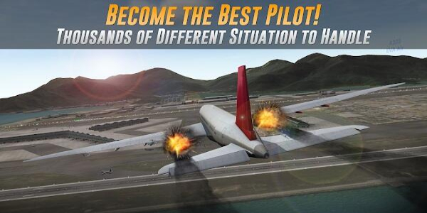 Airline Commander MOD captura de pantalla 2