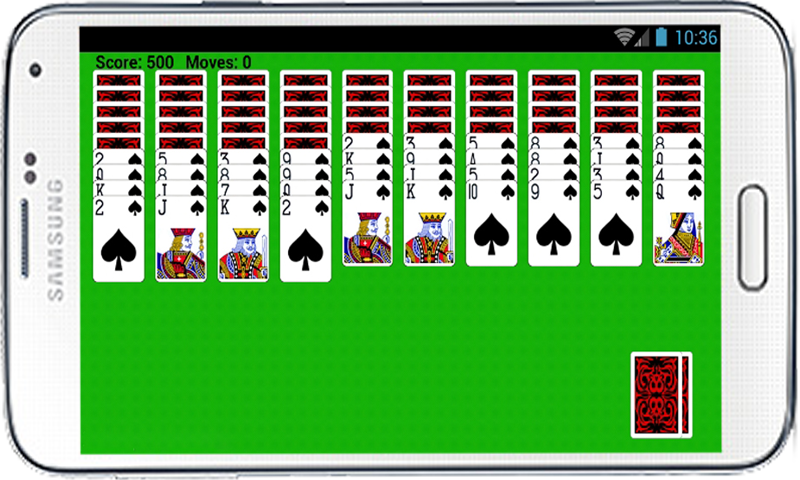 Spider Solitaire Free Game HD zrzut ekranu 3