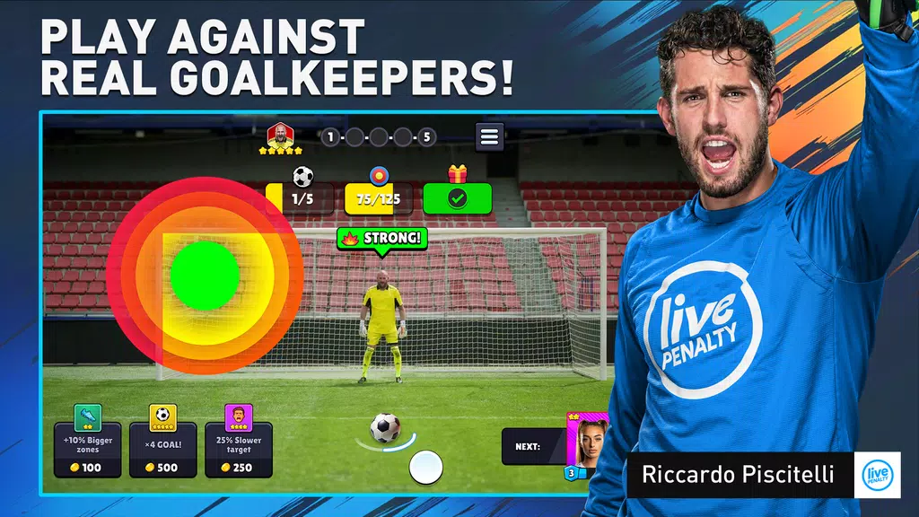 Soccer Penalty: Live Goalie应用截图第0张