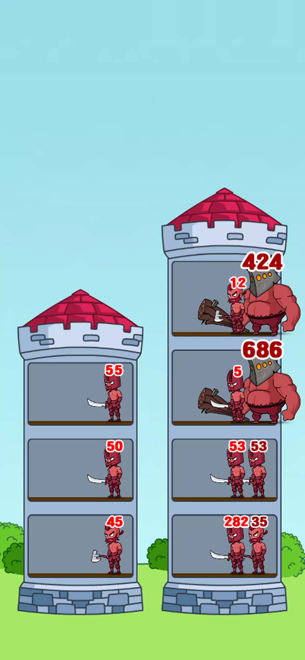 Hero Castle Wars屏幕截圖1