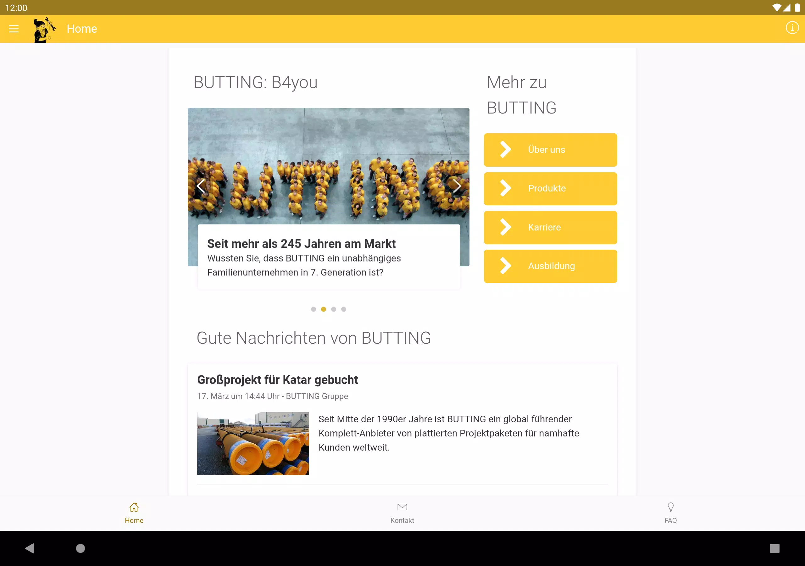ภาพหน้าจอ BUTTING: B4you 3